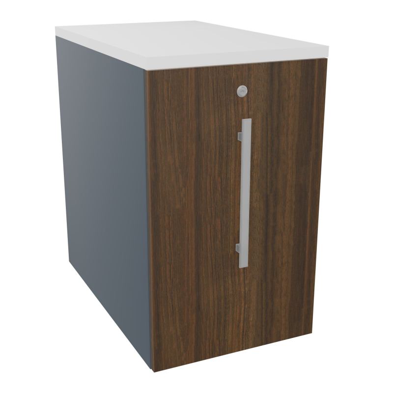 GUSTAVE CAISSON INDIVIDUEL H73,5 L43,2 P70 CM MELAMINE - CORPS  TOP  PORTE  R6 N6 MG