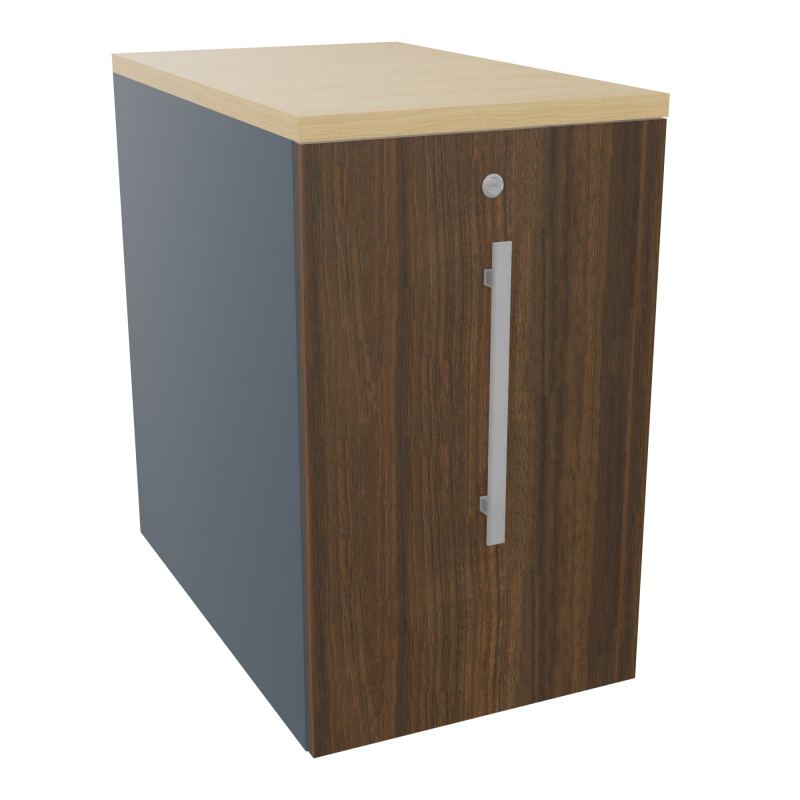 GUSTAVE CAISSON INDIVIDUEL H73,5 L43,2 P70 CM MELAMINE - CORPS  TOP  PORTE  R6 N6 R1
