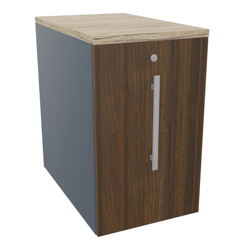 GUSTAVE CAISSON INDIVIDUEL H73,5 L43,2 P70 CM MELAMINE - CORPS  TOP  PORTE  R6 N6 R3