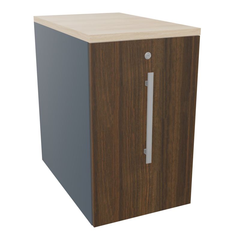 GUSTAVE CAISSON INDIVIDUEL H73,5 L43,2 P70 CM MELAMINE - CORPS  TOP  PORTE  R6 N6 RZ