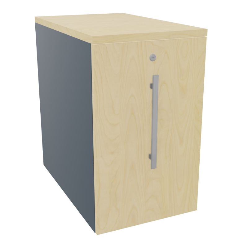 GUSTAVE CAISSON INDIVIDUEL H73,5 L43,2 P70 CM MELAMINE - CORPS  TOP  PORTE  R6 N8 N8