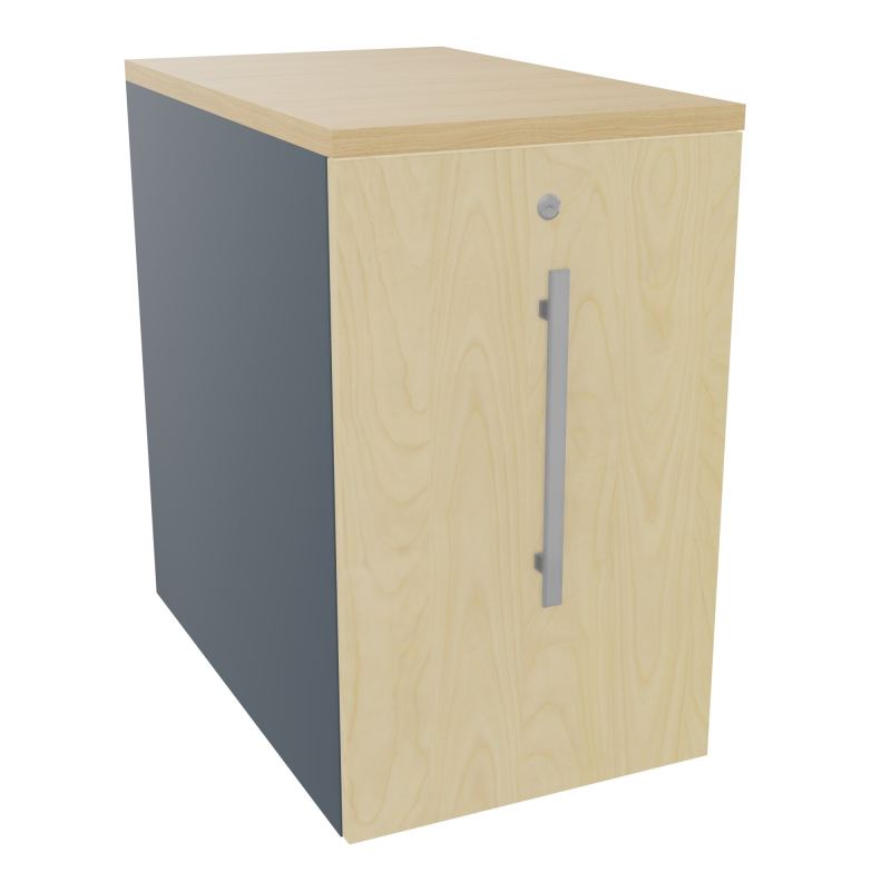 GUSTAVE CAISSON INDIVIDUEL H73,5 L43,2 P70 CM MELAMINE - CORPS  TOP  PORTE  R6 N8 R1