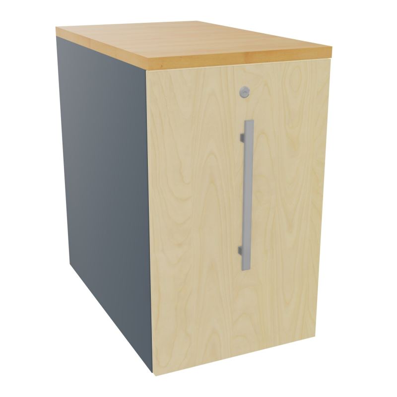 GUSTAVE CAISSON INDIVIDUEL H73,5 L43,2 P70 CM MELAMINE - CORPS  TOP  PORTE  R6 N8 R5