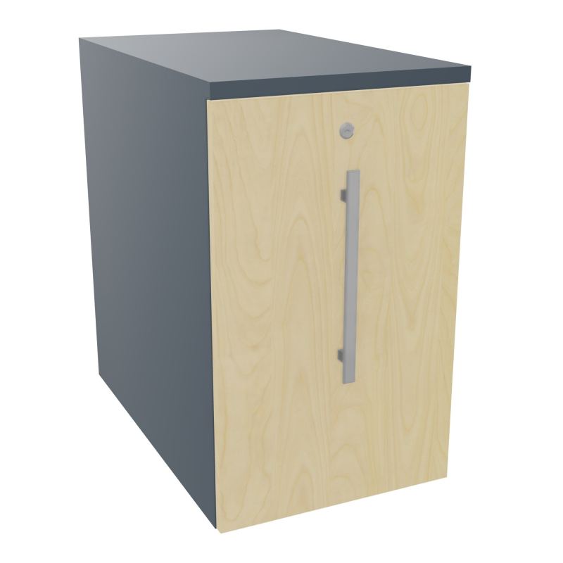 GUSTAVE CAISSON INDIVIDUEL H73,5 L43,2 P70 CM MELAMINE - CORPS  TOP  PORTE  R6 N8 R6