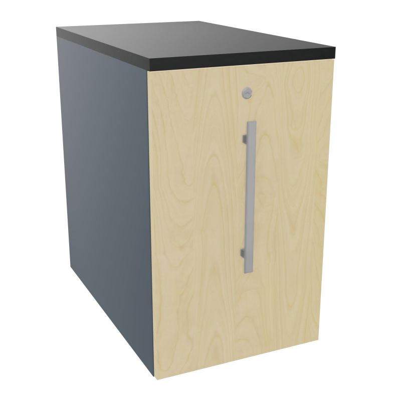 GUSTAVE CAISSON INDIVIDUEL H73,5 L43,2 P70 CM MELAMINE - CORPS  TOP  PORTE  R6 N8 R9