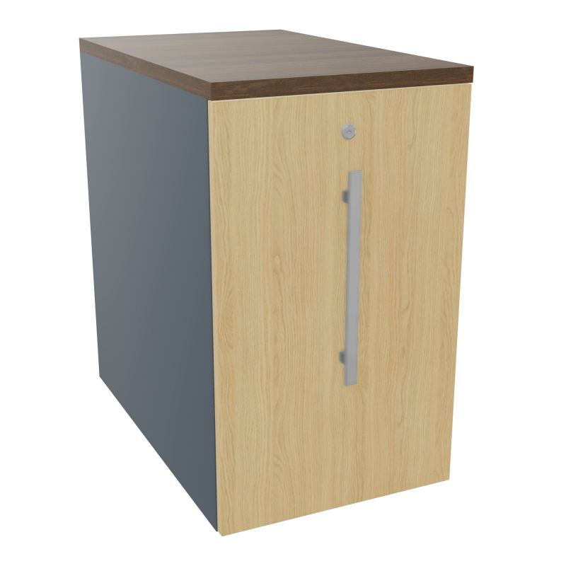 GUSTAVE CAISSON INDIVIDUEL H73,5 L43,2 P70 CM MELAMINE - CORPS  TOP  PORTE  R6 R1 N6