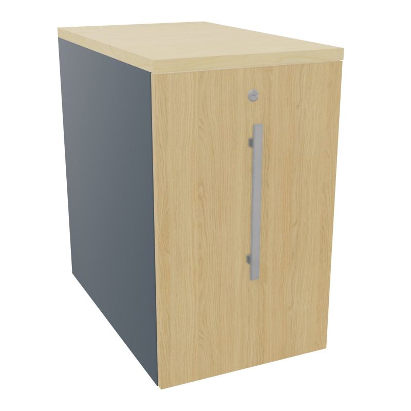 GUSTAVE CAISSON INDIVIDUEL H73,5 L43,2 P70 CM MELAMINE - CORPS  TOP  PORTE  R6 R1 N8