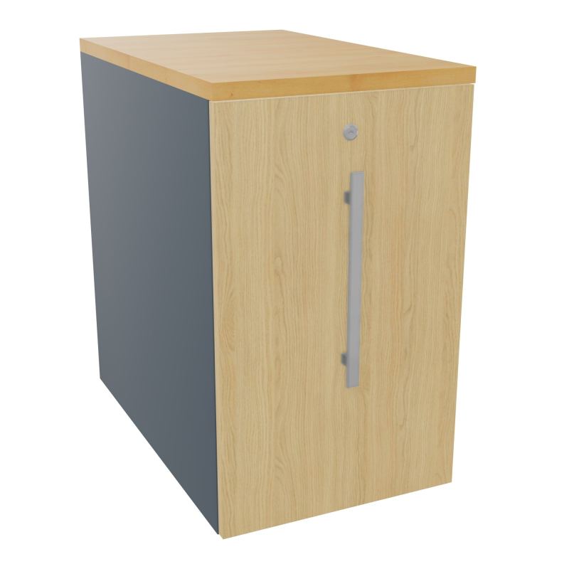 GUSTAVE CAISSON INDIVIDUEL H73,5 L43,2 P70 CM MELAMINE - CORPS  TOP  PORTE  R6 R1 R5