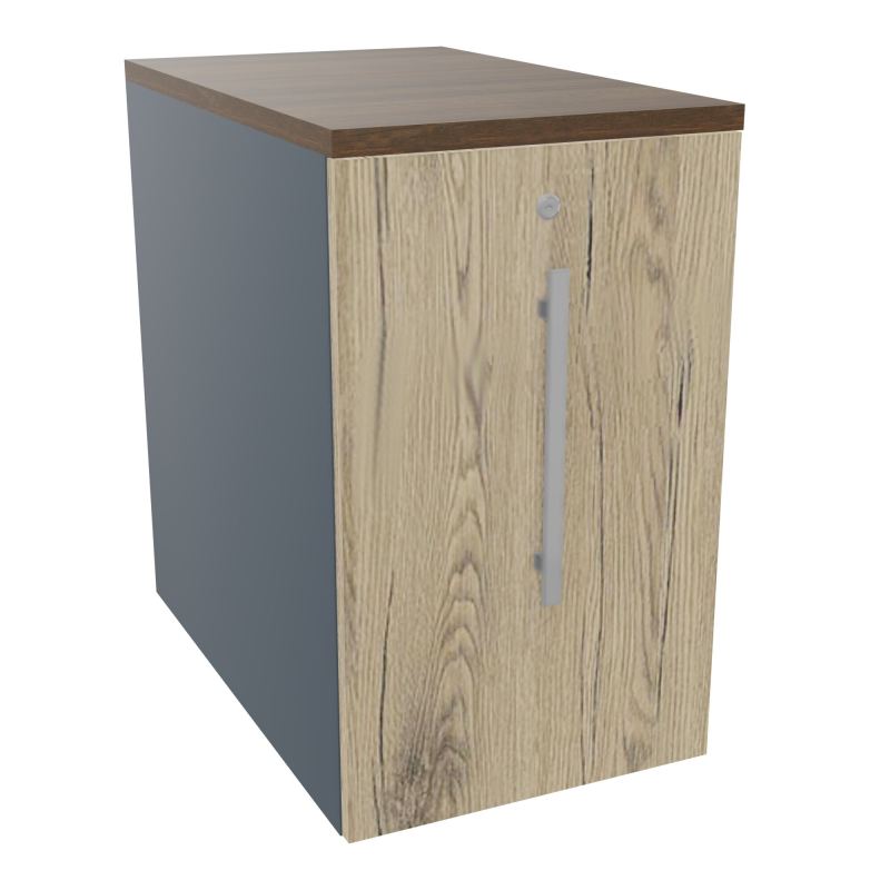 GUSTAVE CAISSON INDIVIDUEL H73,5 L43,2 P70 CM MELAMINE - CORPS  TOP  PORTE  R6 R3 N6