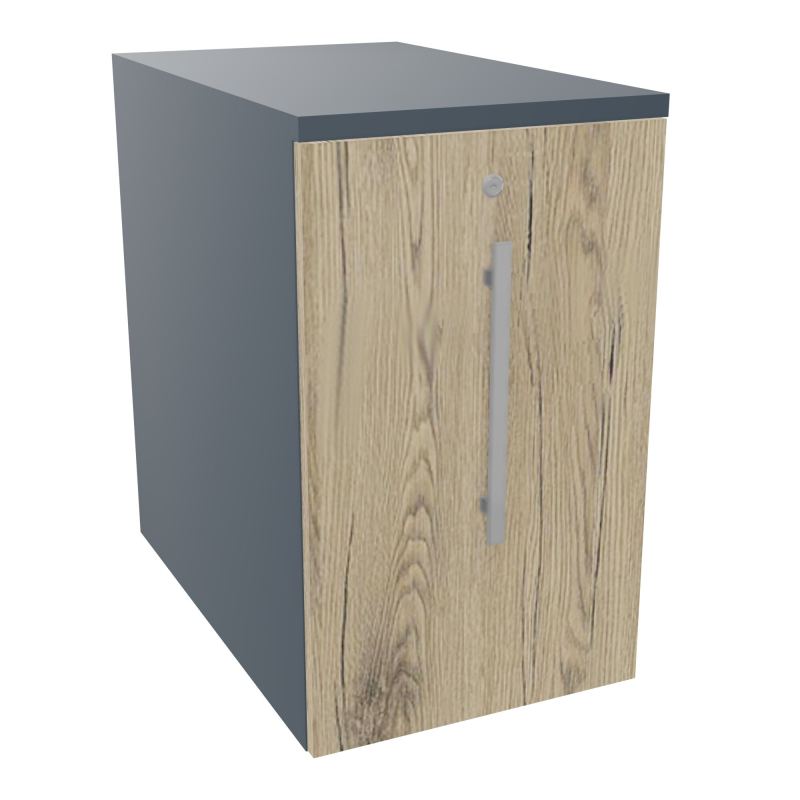 GUSTAVE CAISSON INDIVIDUEL H73,5 L43,2 P70 CM MELAMINE - CORPS  TOP  PORTE  R6 R3 R6