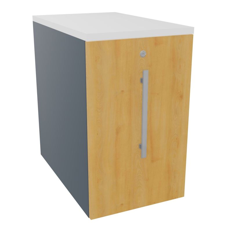 GUSTAVE CAISSON INDIVIDUEL H73,5 L43,2 P70 CM MELAMINE - CORPS  TOP  PORTE  R6 R5 MG
