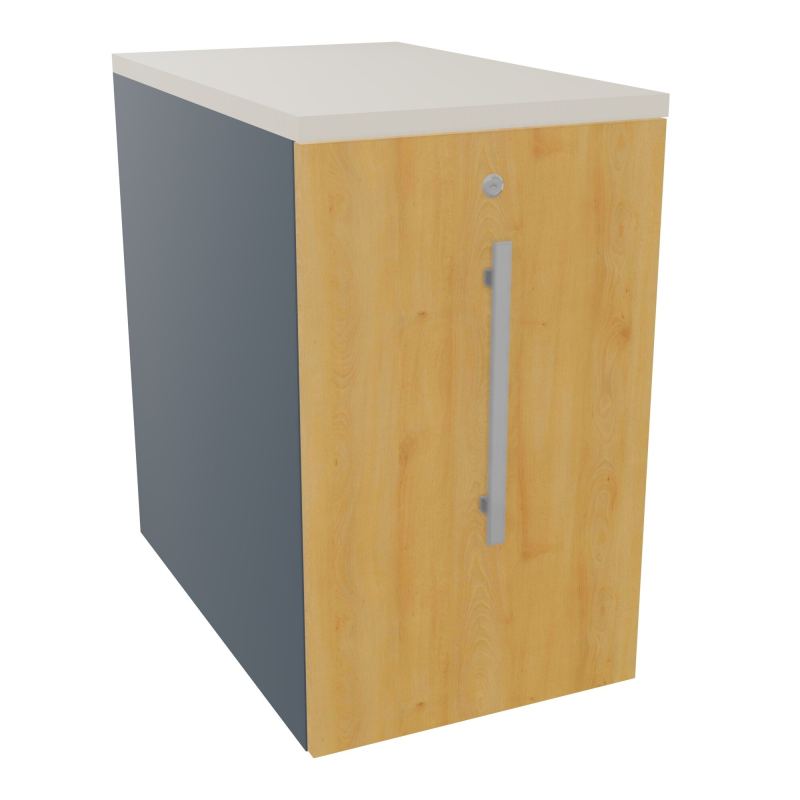 GUSTAVE CAISSON INDIVIDUEL H73,5 L43,2 P70 CM MELAMINE - CORPS  TOP  PORTE  R6 R5 N5