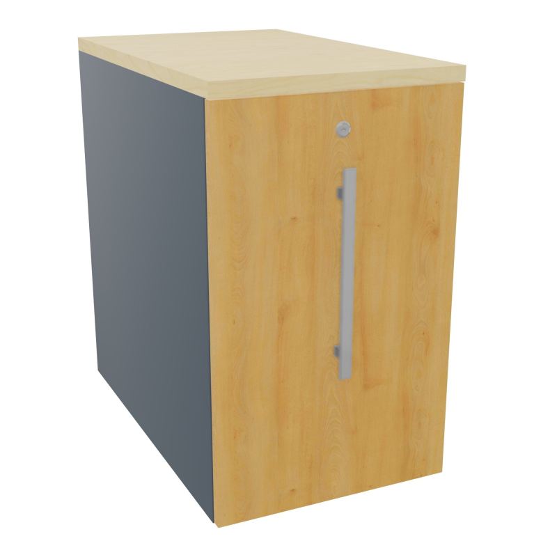GUSTAVE CAISSON INDIVIDUEL H73,5 L43,2 P70 CM MELAMINE - CORPS  TOP  PORTE  R6 R5 N8