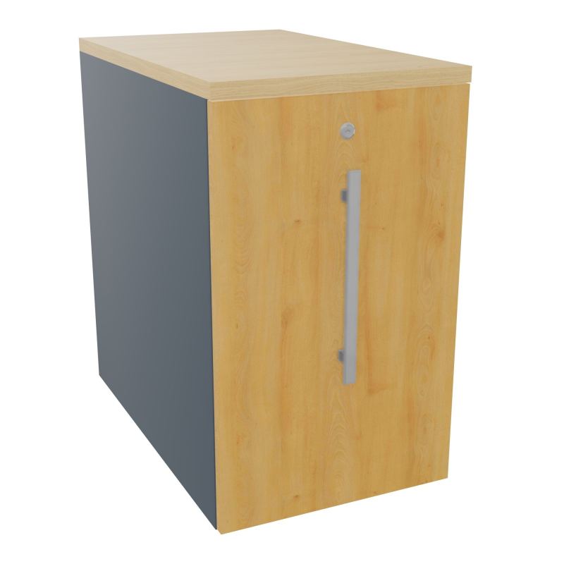 GUSTAVE CAISSON INDIVIDUEL H73,5 L43,2 P70 CM MELAMINE - CORPS  TOP  PORTE  R6 R5 R1