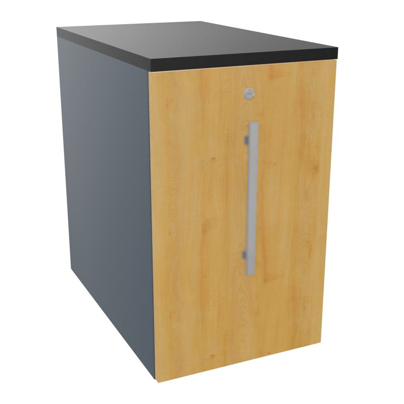 GUSTAVE CAISSON INDIVIDUEL H73,5 L43,2 P70 CM MELAMINE - CORPS  TOP  PORTE  R6 R5 R9