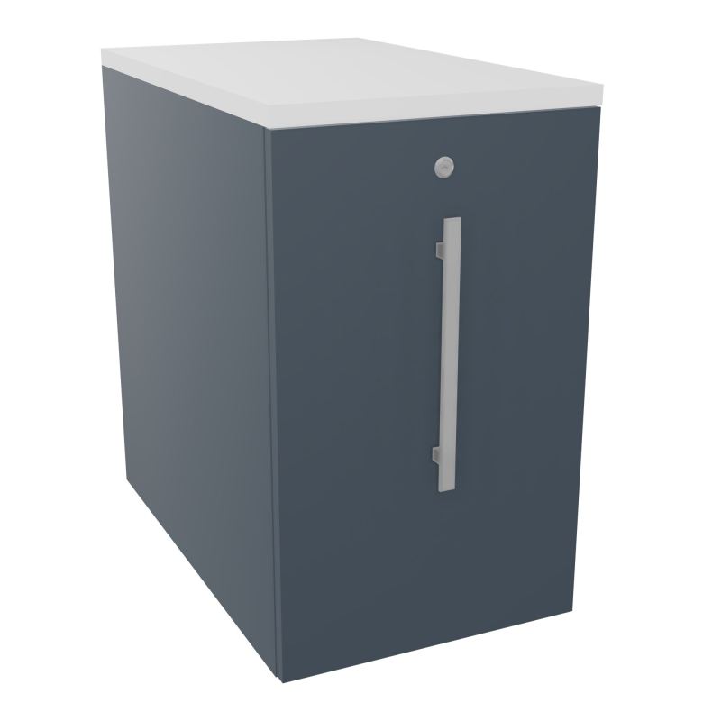 GUSTAVE CAISSON INDIVIDUEL H73,5 L43,2 P70 CM MELAMINE - CORPS  TOP  PORTE  R6 R6 MG