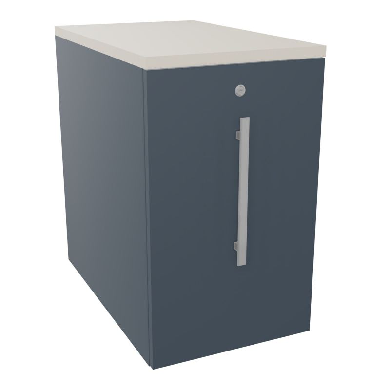 GUSTAVE CAISSON INDIVIDUEL H73,5 L43,2 P70 CM MELAMINE - CORPS  TOP  PORTE  R6 R6 N5