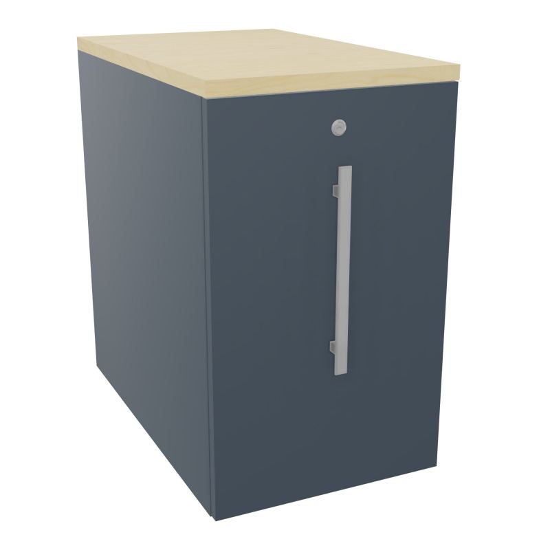 GUSTAVE CAISSON INDIVIDUEL H73,5 L43,2 P70 CM MELAMINE - CORPS  TOP  PORTE  R6 R6 N8