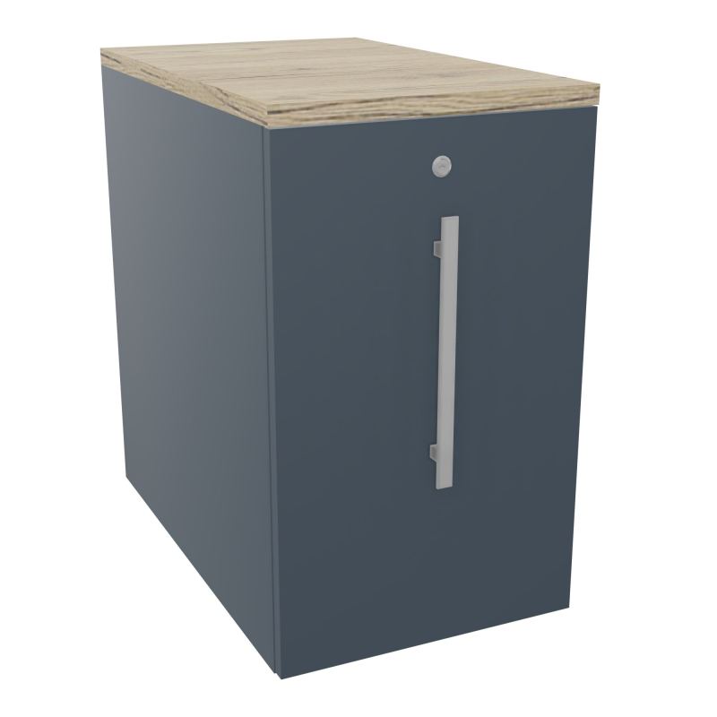 GUSTAVE CAISSON INDIVIDUEL H73,5 L43,2 P70 CM MELAMINE - CORPS  TOP  PORTE  R6 R6 R3