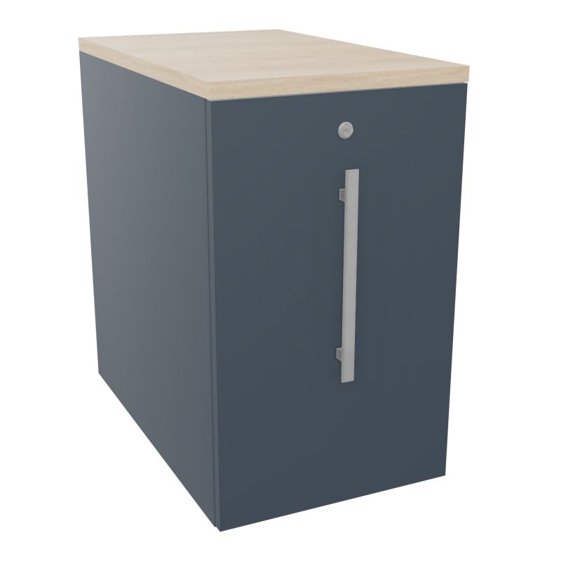 GUSTAVE CAISSON INDIVIDUEL H73,5 L43,2 P70 CM MELAMINE - CORPS  TOP  PORTE  R6 R6 RZ