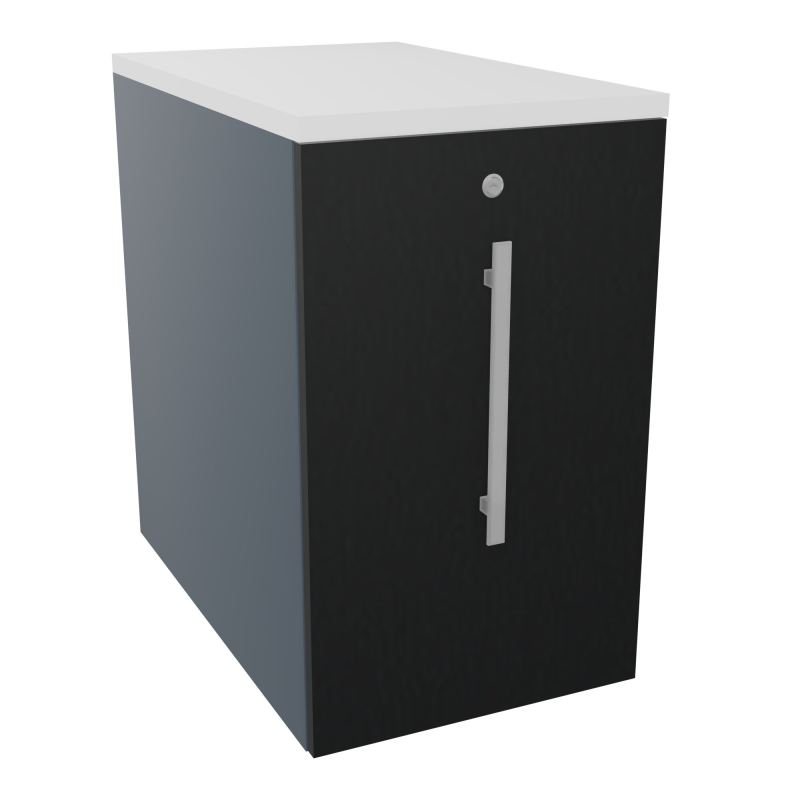 GUSTAVE CAISSON INDIVIDUEL H73,5 L43,2 P70 CM MELAMINE - CORPS  TOP  PORTE  R6 R9 MG