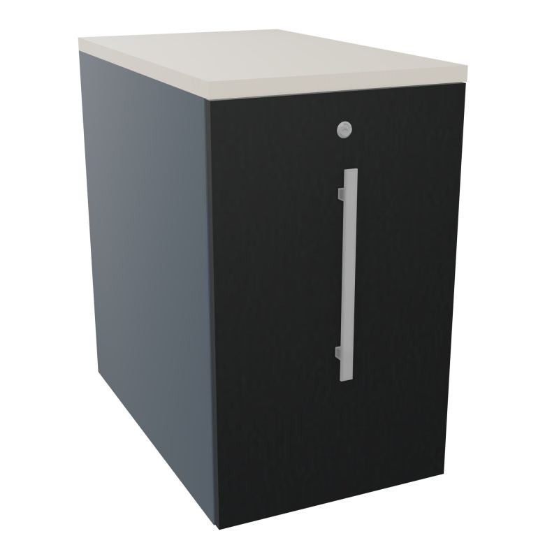 GUSTAVE CAISSON INDIVIDUEL H73,5 L43,2 P70 CM MELAMINE - CORPS  TOP  PORTE  R6 R9 N5