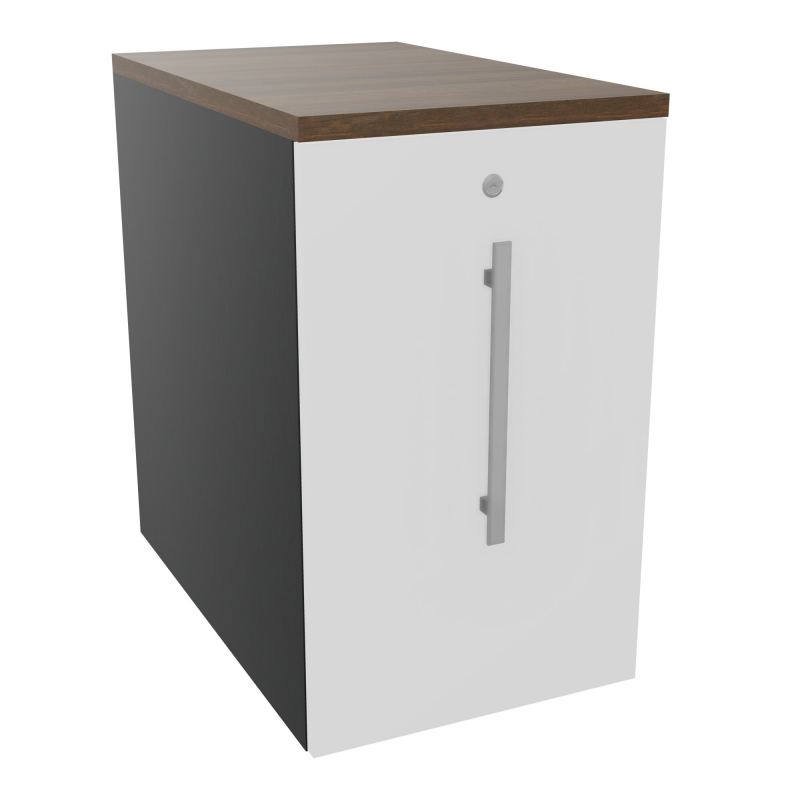 GUSTAVE CAISSON INDIVIDUEL H73,5 L43,2 P70 CM MELAMINE - CORPS  TOP  PORTE  R9 MG N6