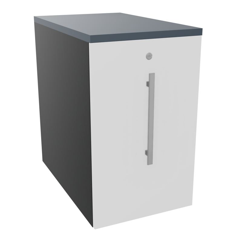 GUSTAVE CAISSON INDIVIDUEL H73,5 L43,2 P70 CM MELAMINE - CORPS  TOP  PORTE  R9 MG R6