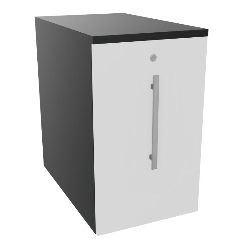 GUSTAVE CAISSON INDIVIDUEL H73,5 L43,2 P70 CM MELAMINE - CORPS  TOP  PORTE  R9 MG R9