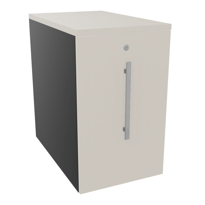 GUSTAVE CAISSON INDIVIDUEL H73,5 L43,2 P70 CM MELAMINE - CORPS  TOP  PORTE  R9 N5 N5