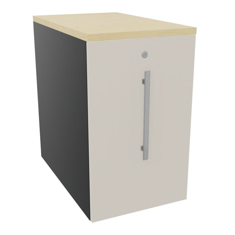 GUSTAVE CAISSON INDIVIDUEL H73,5 L43,2 P70 CM MELAMINE - CORPS  TOP  PORTE  R9 N5 N8