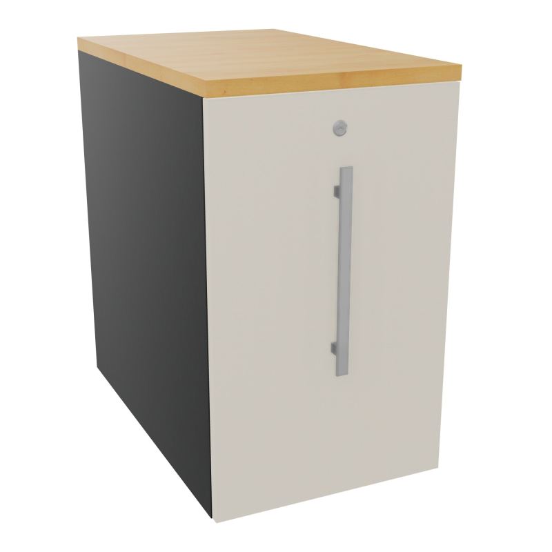 GUSTAVE CAISSON INDIVIDUEL H73,5 L43,2 P70 CM MELAMINE - CORPS  TOP  PORTE  R9 N5 R5