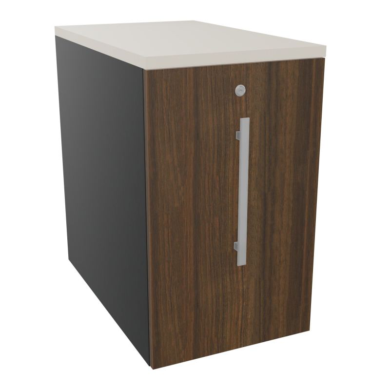 GUSTAVE CAISSON INDIVIDUEL H73,5 L43,2 P70 CM MELAMINE - CORPS  TOP  PORTE  R9 N6 N5