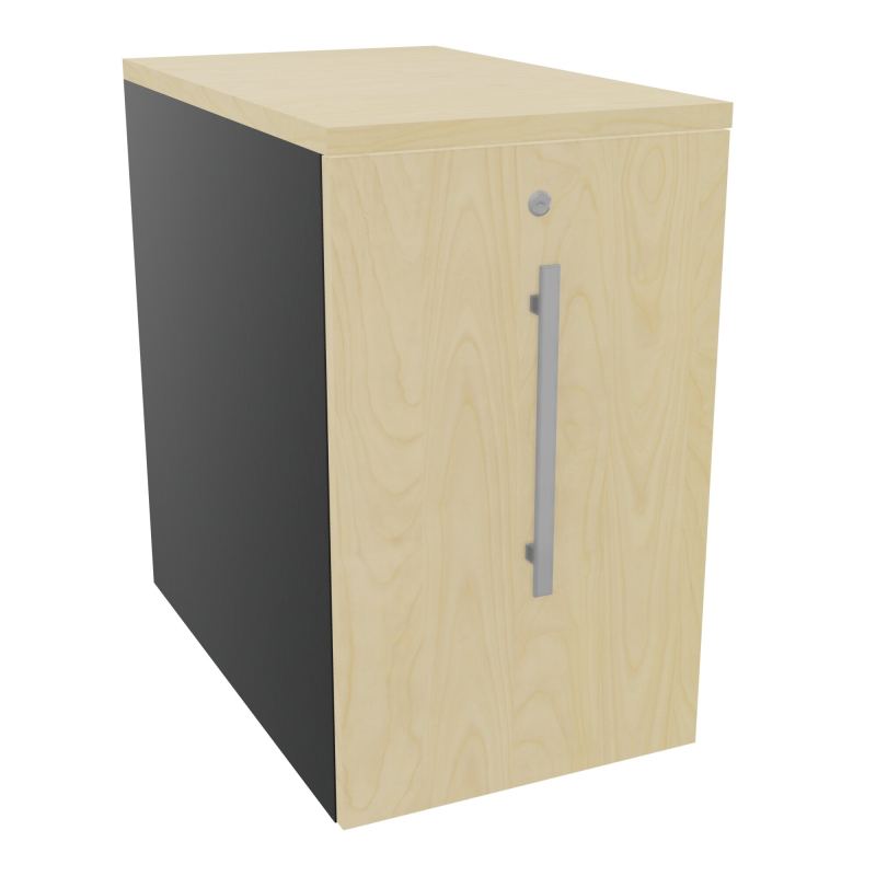 GUSTAVE CAISSON INDIVIDUEL H73,5 L43,2 P70 CM MELAMINE - CORPS  TOP  PORTE  R9 N8 N8