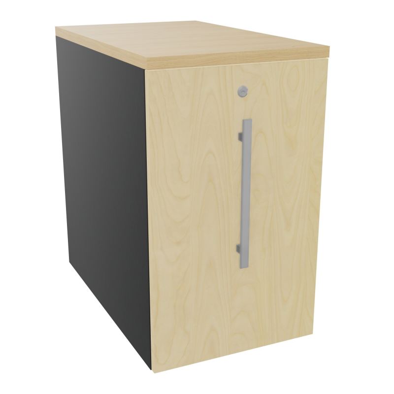 GUSTAVE CAISSON INDIVIDUEL H73,5 L43,2 P70 CM MELAMINE - CORPS  TOP  PORTE  R9 N8 R1