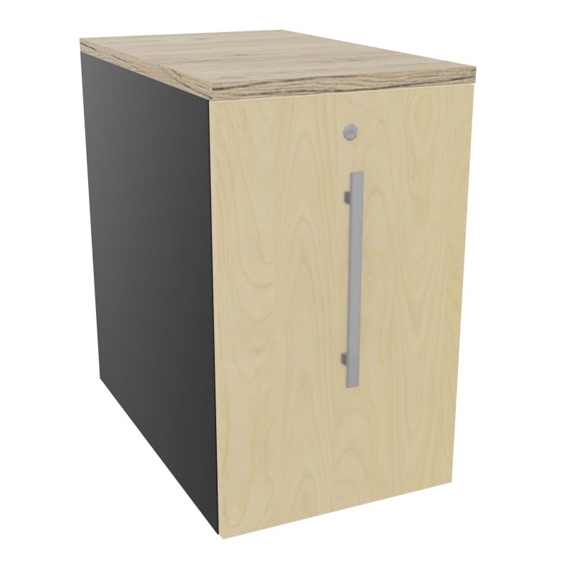 GUSTAVE CAISSON INDIVIDUEL H73,5 L43,2 P70 CM MELAMINE - CORPS  TOP  PORTE  R9 N8 R3