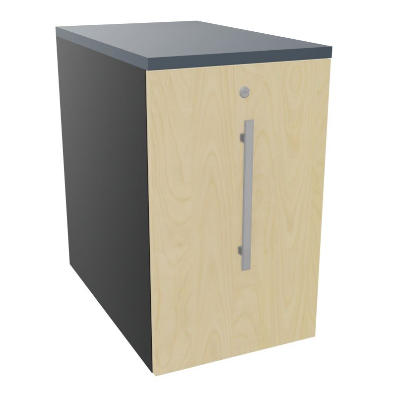 GUSTAVE CAISSON INDIVIDUEL H73,5 L43,2 P70 CM MELAMINE - CORPS  TOP  PORTE  R9 N8 R6