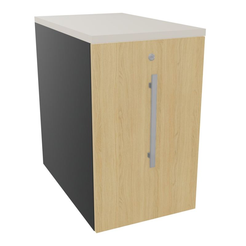GUSTAVE CAISSON INDIVIDUEL H73,5 L43,2 P70 CM MELAMINE - CORPS  TOP  PORTE  R9 R1 N5