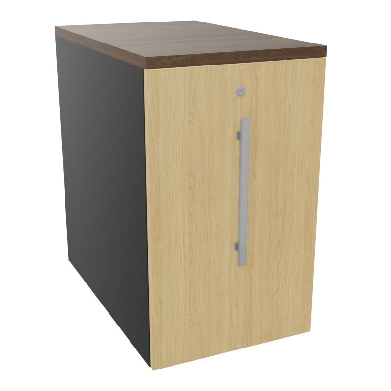 GUSTAVE CAISSON INDIVIDUEL H73,5 L43,2 P70 CM MELAMINE - CORPS  TOP  PORTE  R9 R1 N6