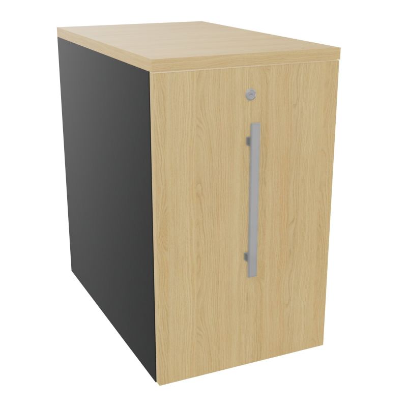 GUSTAVE CAISSON INDIVIDUEL H73,5 L43,2 P70 CM MELAMINE - CORPS  TOP  PORTE  R9 R1 R1