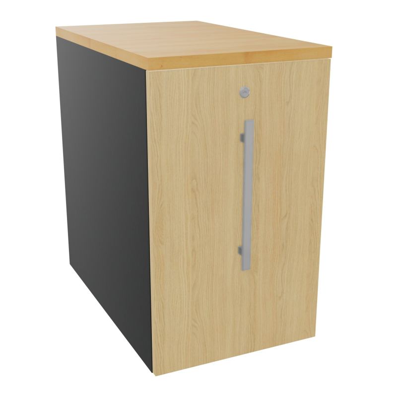 GUSTAVE CAISSON INDIVIDUEL H73,5 L43,2 P70 CM MELAMINE - CORPS  TOP  PORTE  R9 R1 R5