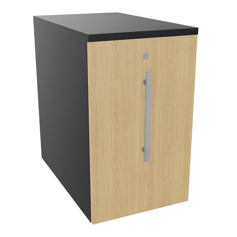 GUSTAVE CAISSON INDIVIDUEL H73,5 L43,2 P70 CM MELAMINE - CORPS  TOP  PORTE  R9 R1 R9