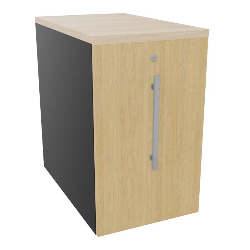 GUSTAVE CAISSON INDIVIDUEL H73,5 L43,2 P70 CM MELAMINE - CORPS  TOP  PORTE  R9 R1 RZ