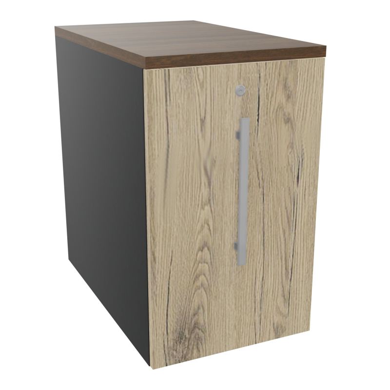 GUSTAVE CAISSON INDIVIDUEL H73,5 L43,2 P70 CM MELAMINE - CORPS  TOP  PORTE  R9 R3 N6