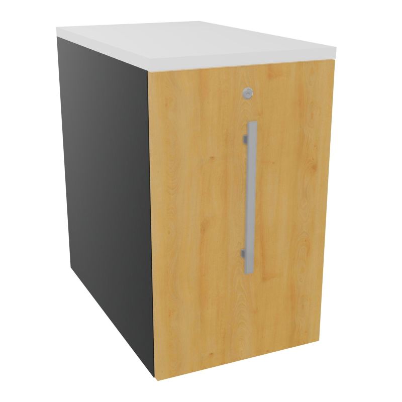 GUSTAVE CAISSON INDIVIDUEL H73,5 L43,2 P70 CM MELAMINE - CORPS  TOP  PORTE  R9 R5 MG