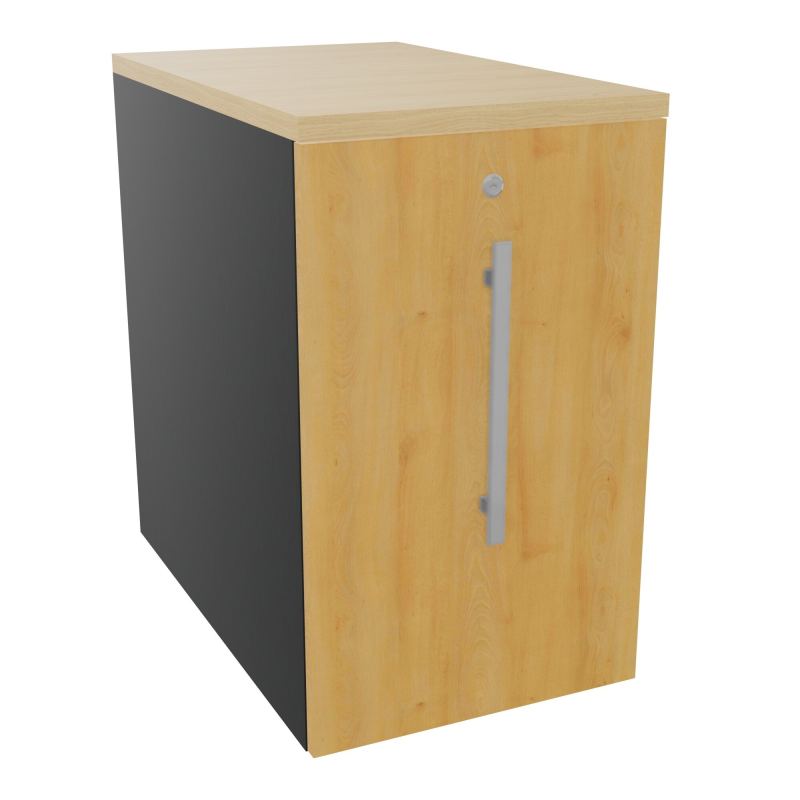 GUSTAVE CAISSON INDIVIDUEL H73,5 L43,2 P70 CM MELAMINE - CORPS  TOP  PORTE  R9 R5 R1