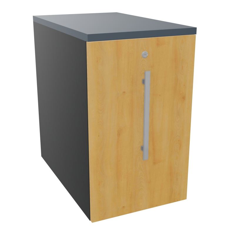GUSTAVE CAISSON INDIVIDUEL H73,5 L43,2 P70 CM MELAMINE - CORPS  TOP  PORTE  R9 R5 R6