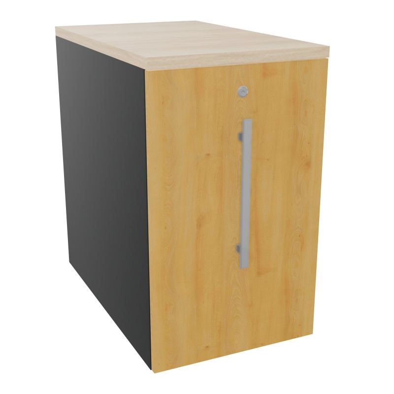 GUSTAVE CAISSON INDIVIDUEL H73,5 L43,2 P70 CM MELAMINE - CORPS  TOP  PORTE  R9 R5 RZ