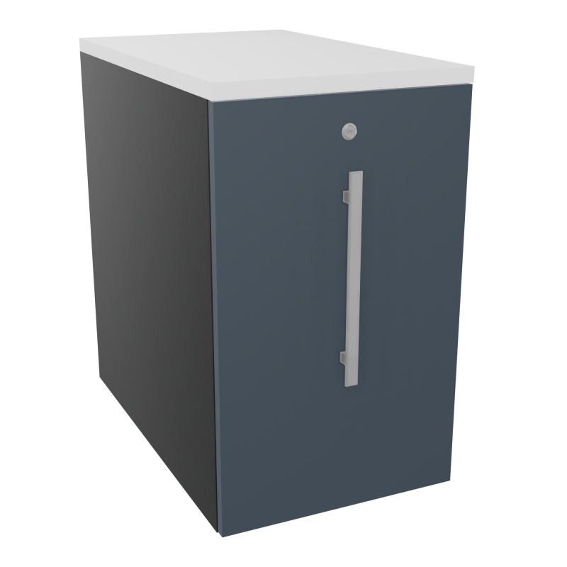GUSTAVE CAISSON INDIVIDUEL H73,5 L43,2 P70 CM MELAMINE - CORPS  TOP  PORTE  R9 R6 MG