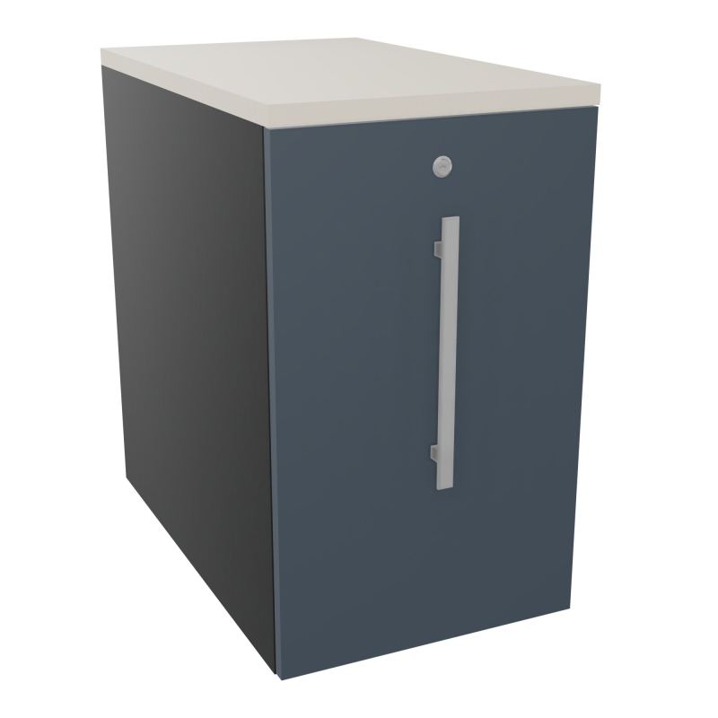 GUSTAVE CAISSON INDIVIDUEL H73,5 L43,2 P70 CM MELAMINE - CORPS  TOP  PORTE  R9 R6 N5
